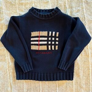 Extremely rare Burberry kids sweater size 4